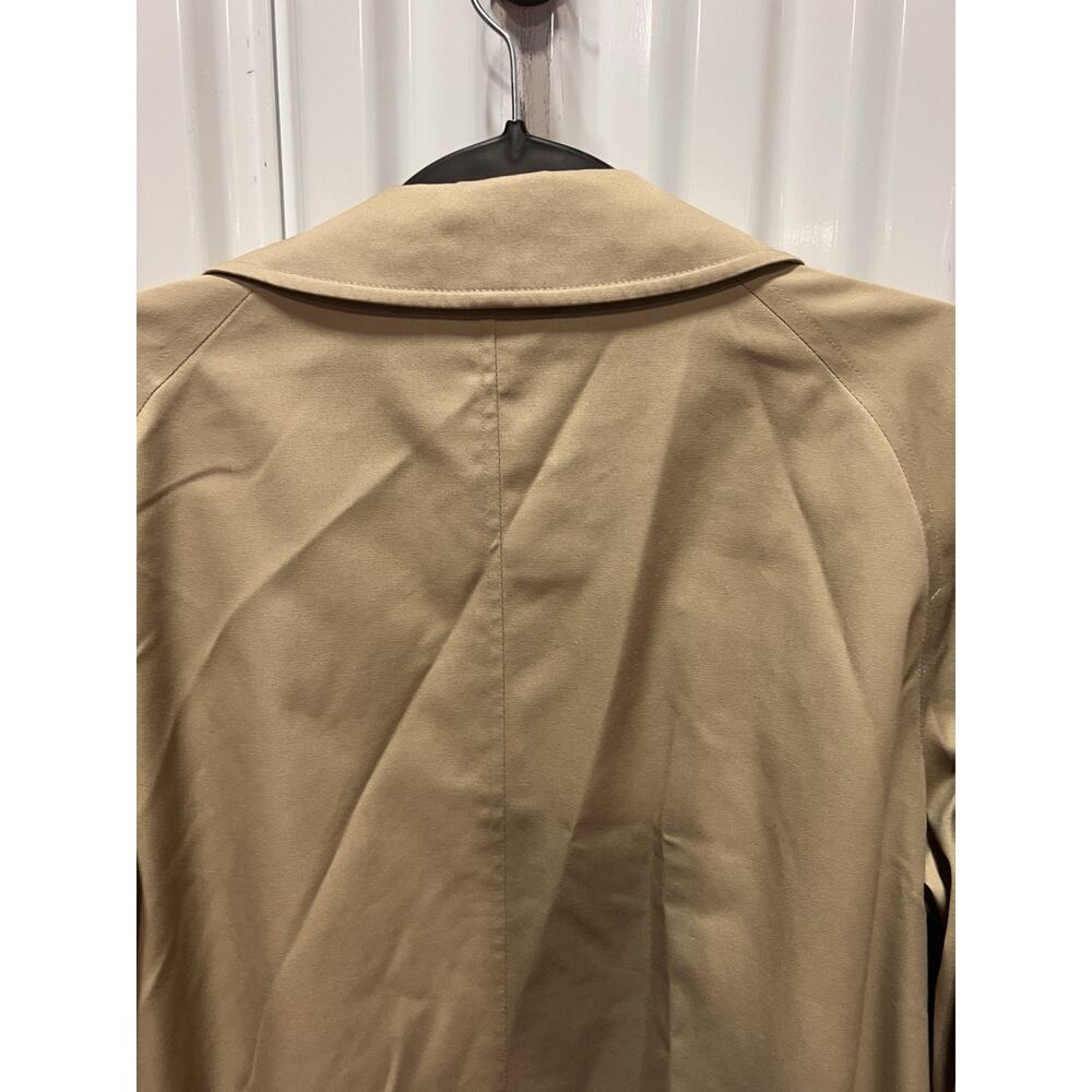 Vintage Burberry Trench Coat jacket Nova Check made in england womens beige 18 L - Picture 7 of 16